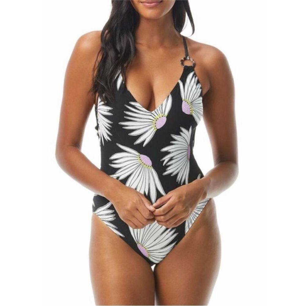 Kate Spade daisy swimsuit XSmall - Picture 2 of 10